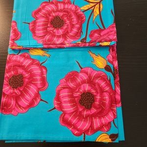 ☘️NEW ANKARA FLORAL AFRICAN PRINT HEADWRAP TURBAN☘